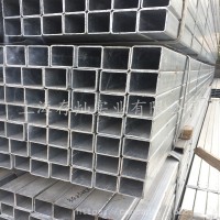 專業(yè)生產(chǎn)熱鍍鋅方管 鍍鋅矩形管 無縫方管 q235b價格 q345b方通