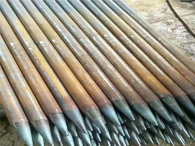 安徽鐵路隧道專用注漿無(wú)縫鋼管 108*6管棚鋼管批發(fā) 來(lái)圖定尺打孔