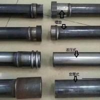 供應(yīng)現(xiàn)貨鉗壓式薄壁50聲測(cè)管 淺樁高層建筑用聲測(cè)管