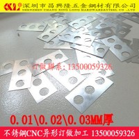 精密金屬異形， 超簿 高精度 韌性強 可機加工0.06