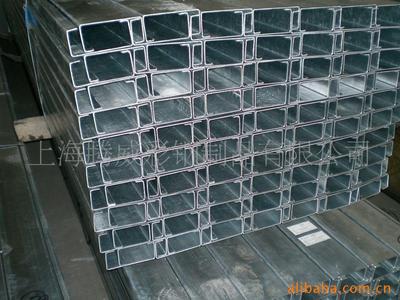 工廠生產(chǎn)高強(qiáng)度鍍鋅C型鋼，Z型鋼檁條，Q235鍍鋅C型鋼來料加工