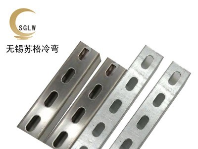 專業(yè)生產(chǎn)優(yōu)質(zhì)鍍鋅c冷彎型鋼碳鋼不銹鋼預(yù)埋件剛性直線軌道出貨快