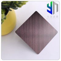 納米無(wú)指紋紫紅銅不銹鋼拉絲蝕刻水鍍真空鍍鈦廠家直銷(xiāo)高效打樣