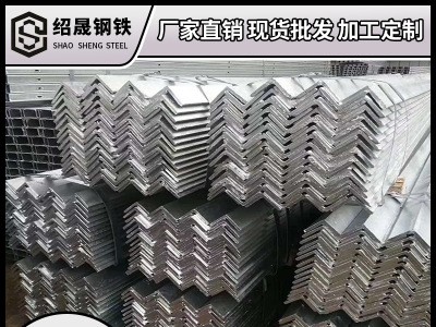 廣東廠家現(xiàn)貨 鍍鋅角鋼 國標 Q235B 角鐵50*50 三角鐵 加工沖孔