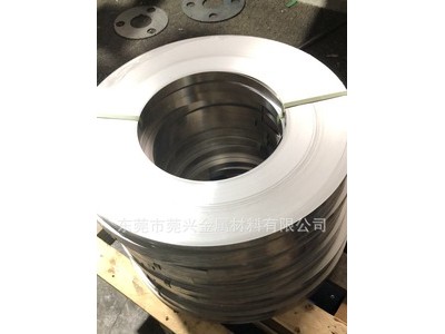 大量供應(yīng)SUS316l不銹鋼帶0.8mm 寶鋼 不銹鋼帶 316l 磨砂分條貼膜