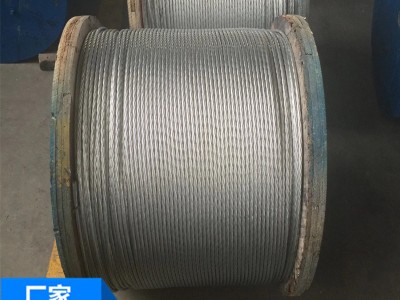 廠家供應(yīng)熱鍍鋅鋼絲鋼絞線 通訊電力拉線電力鋼芯 支持定做型號(hào)全
