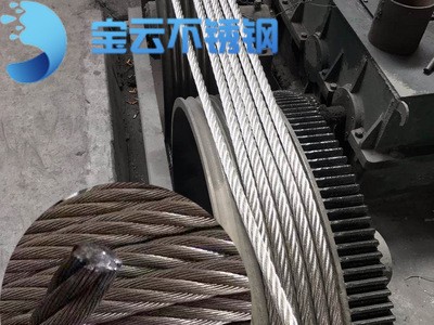 不銹鋼鋼絲繩304養(yǎng)殖用7*19不銹鋼鋼絲繩廠家直銷10mm不銹鋼絲繩