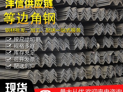 現(xiàn)貨供應(yīng)等邊角鋼Q235B熱軋角鋼 建筑用角鐵幕墻等邊角鋼規(guī)格齊全