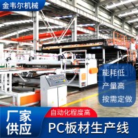 PC板材生產(chǎn)線(xiàn) 板材擠出機(jī) 單層板板材生產(chǎn)機(jī)器