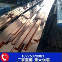 四川現(xiàn)貨供應(yīng) 鍍銅50*5 光伏接地 銅包鋼加工定做 鍍銅扁鋼電議