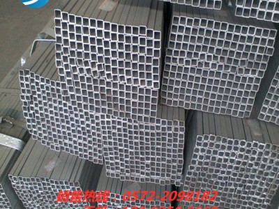 廠家直銷(xiāo) Q235熱鍍鋅方管 80*80鍍鋅鋼管 方矩管 拉彎 幕墻專用