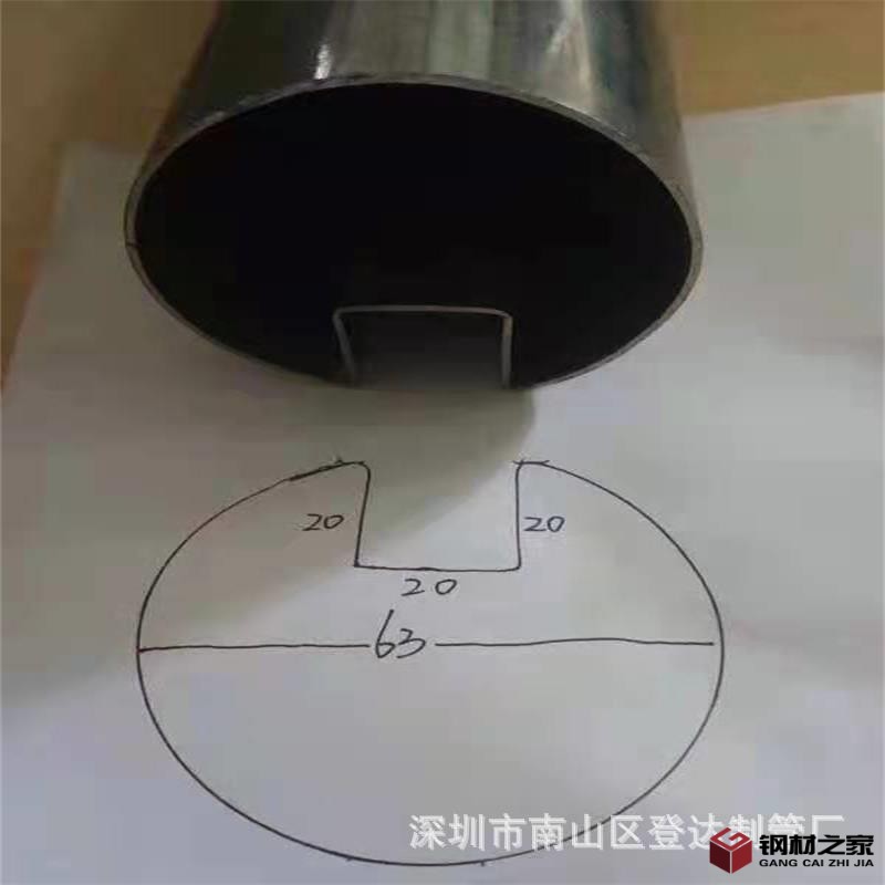 凹槽管2