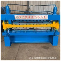 廠家供應(yīng) 加寬雙層壓瓦機 840/900雙層彩鋼瓦機 1米 1.2米通用