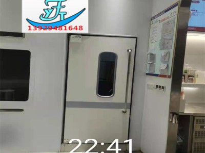 西式餐廳廚房自由門便利店白色刷卡門食品廠不銹鋼防撞門質(zhì)量穩(wěn)定