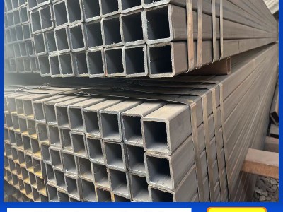 正品黑料Q235B國標方管鍍鋅方管矩管熱鍍鋅方管方通裝修工程專用