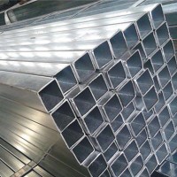 Q235B鍍鋅方管建筑幕墻用矩形管機械鋼結(jié)構(gòu)制管切割打孔焊