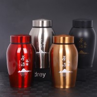 創(chuàng)意批發(fā)不銹鋼茶葉罐密封防漏車載便攜儲(chǔ)存罐廣告促銷禮品刻字
