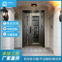 佛山廠家供應(yīng)韓式不銹鋼門 入戶門防盜門 別墅平開進(jìn)戶門批發(fā)